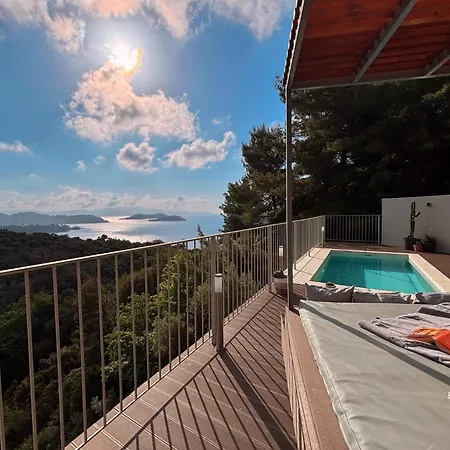 Cactus Suberb With Private Pool Daire Achladies (Skiathos)